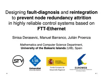 Designing fault-diagnosis and reintegration to prevent node redundancy attrition  in highly