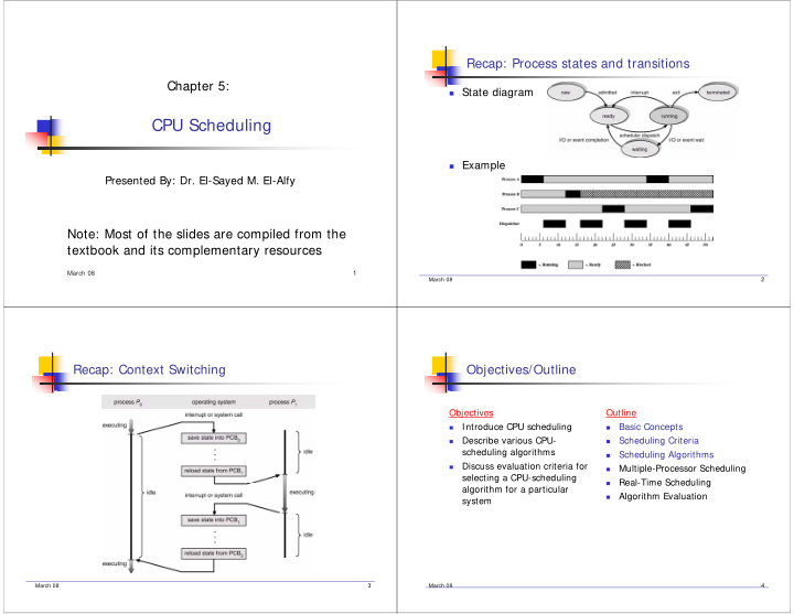 cpu scheduling