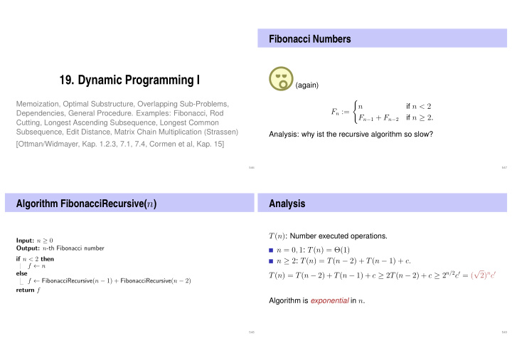 19 dynamic programming i