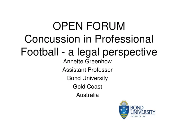 concussion in professional