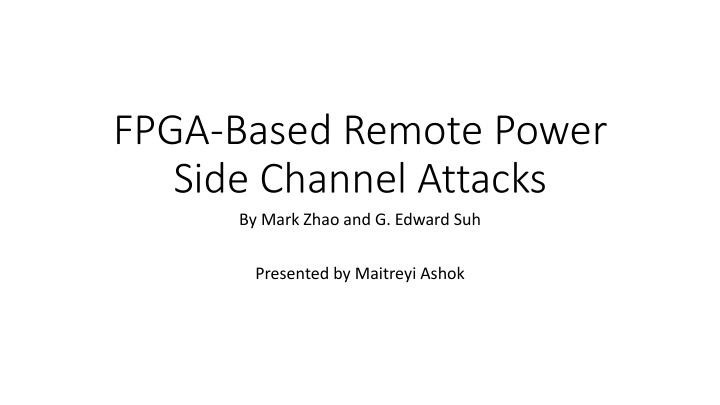 fpga based remote power