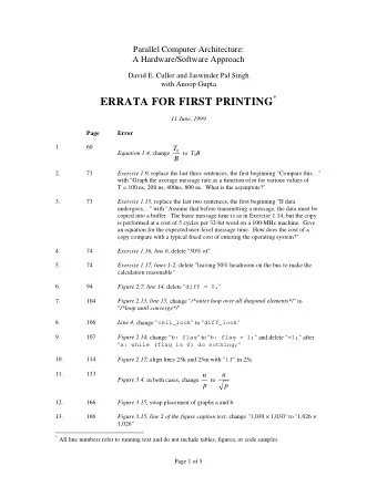 14.  174 Figure 3.19, change &quot;costzone&quot; to &quot;costzones&quot; 15.  179 Figure 3.21,