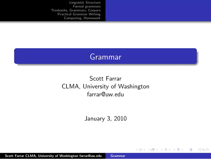 grammar