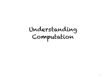 Understanding  Computation  1  Mathematics &amp; Computation  -Mathematics has been around for a