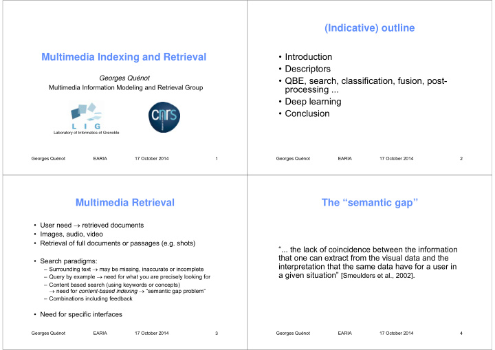 indicative outline