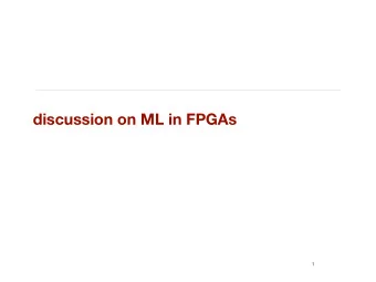 discussion on ML in FPGAs  1 T RIGGER S YSTEM  2  40 MHz  subset data  Level-1  full data