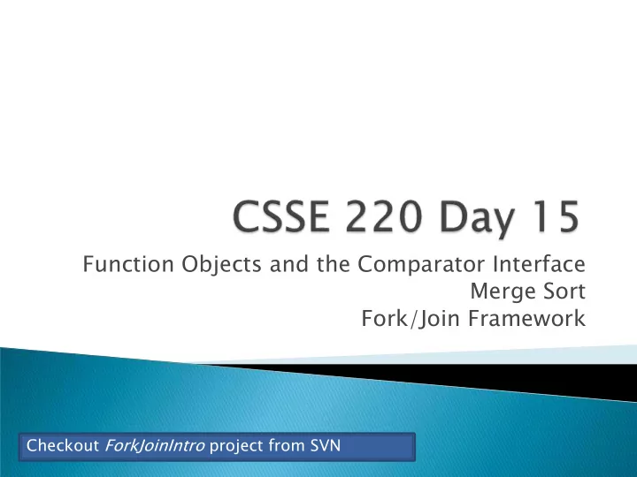 fork join framework