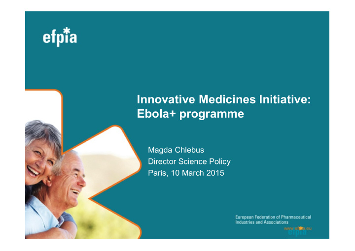 innovative medicines initiative ebola programme