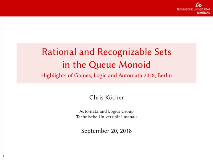 rational and recognizable sets in the qeue monoid