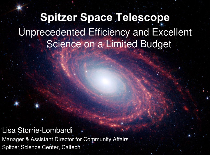 spitzer space telescope