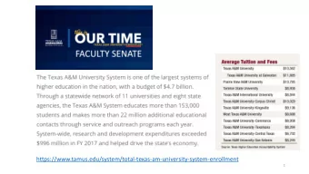https://www.tamus.edu/system/total-texas-am-university-system-enrollment  1  Agenda for Tuesday,
