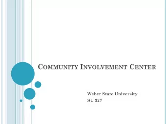 W HY D O W E D O I T ?  T O :  Build community capacity  Enhance students education