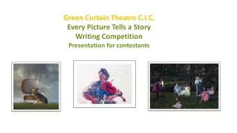Every Picture Tells a Story  Writing Competition  Presentation for contestants  Welcome  We welcome