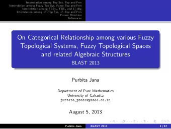 On Categorical Relationship among various Fuzzy  Topological Systems, Fuzzy Topological Spaces  and
