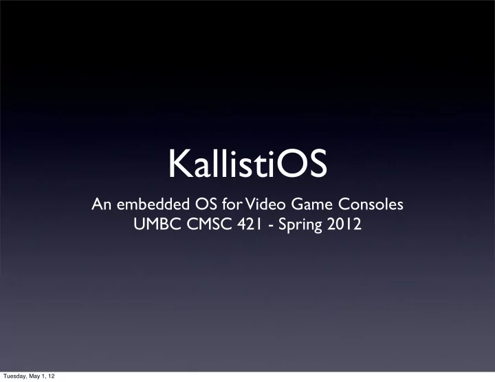 kallistios
