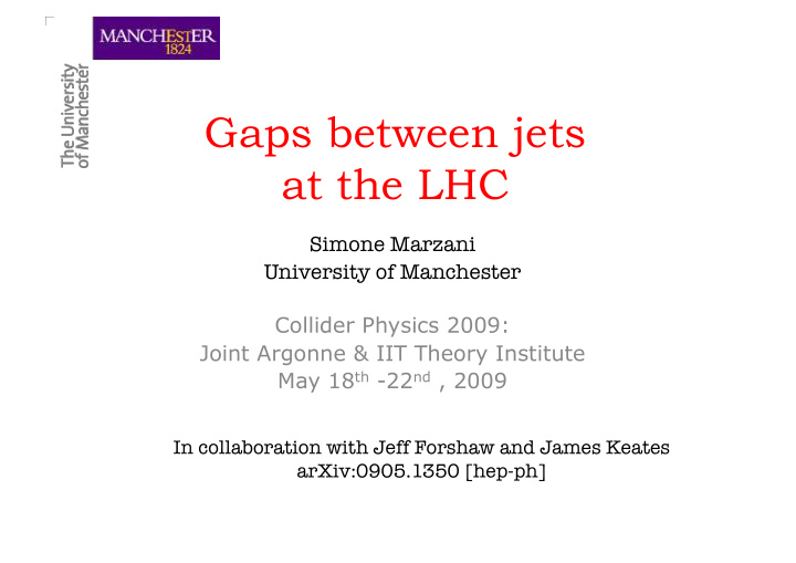 gaps between jets at the lhc