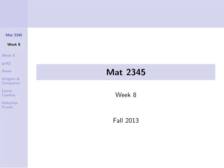 mat 2345