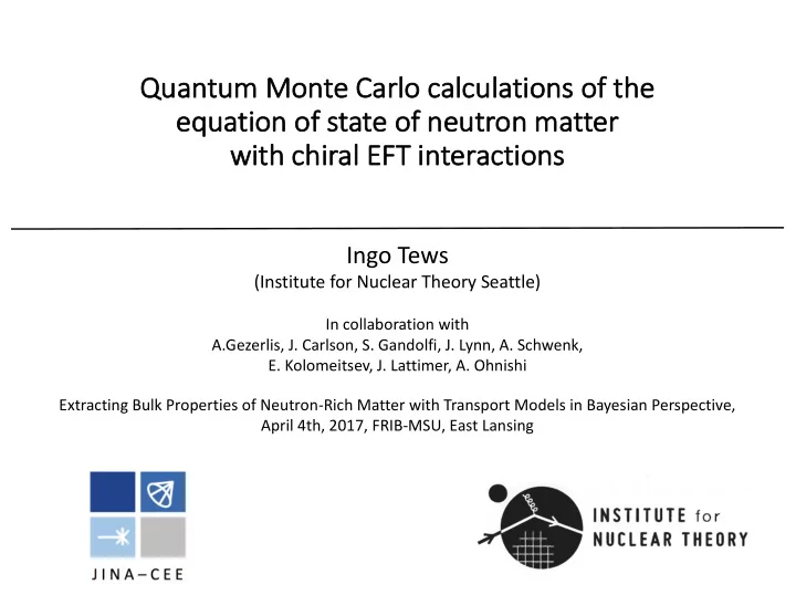 qua quantum um monte e carlo calcul ulations ns of the he