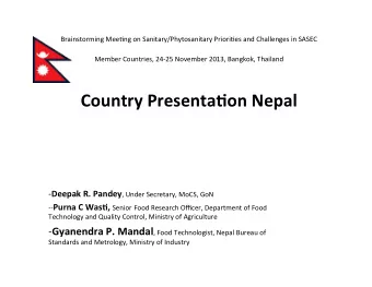 Member  Countries,  24-25  November  2013,  Bangkok,  Thailand