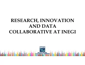 RESEARCH, INNOVATION  AND DATA  COLLABORATIVE AT INEGI  Innovation and the Law  a.1 Law of NSSGI.-