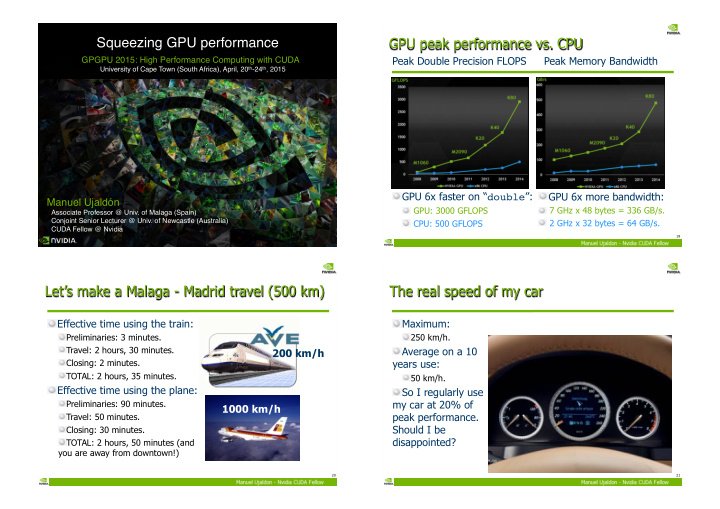 gpu peak performance vs cpu squeezing gpu performance