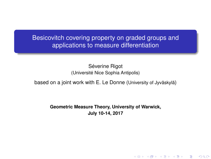 besicovitch covering property on graded groups and
