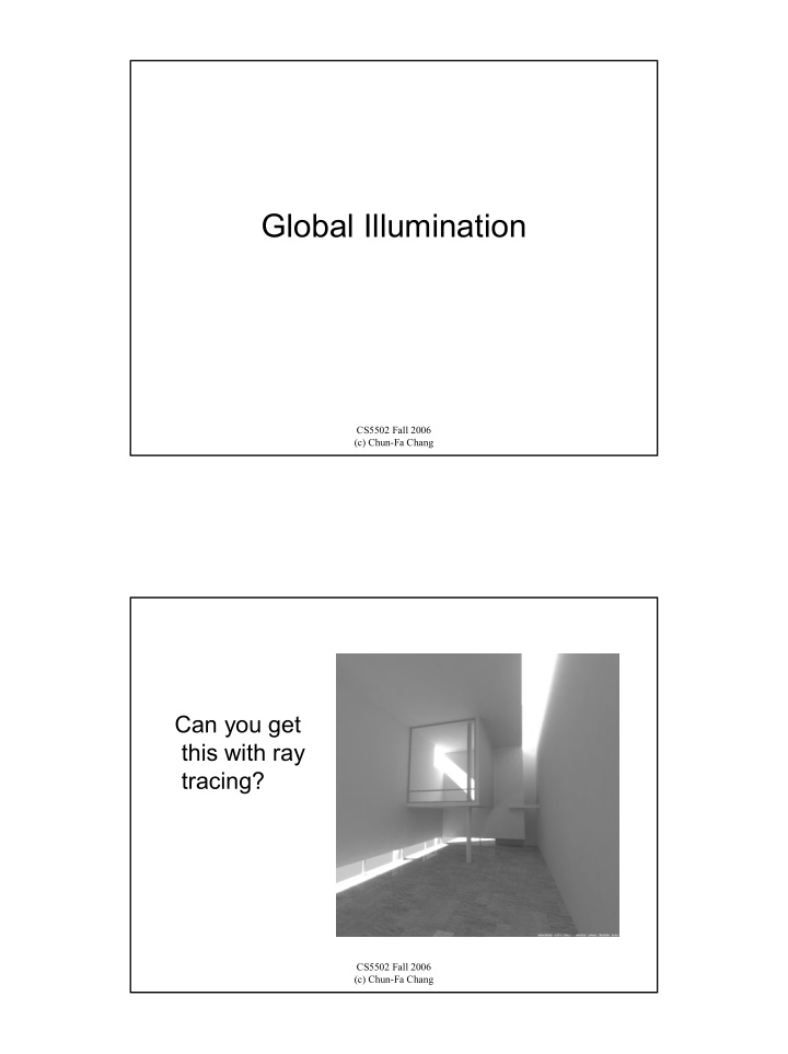 global illumination