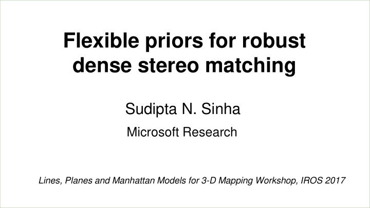 flexible priors for robust