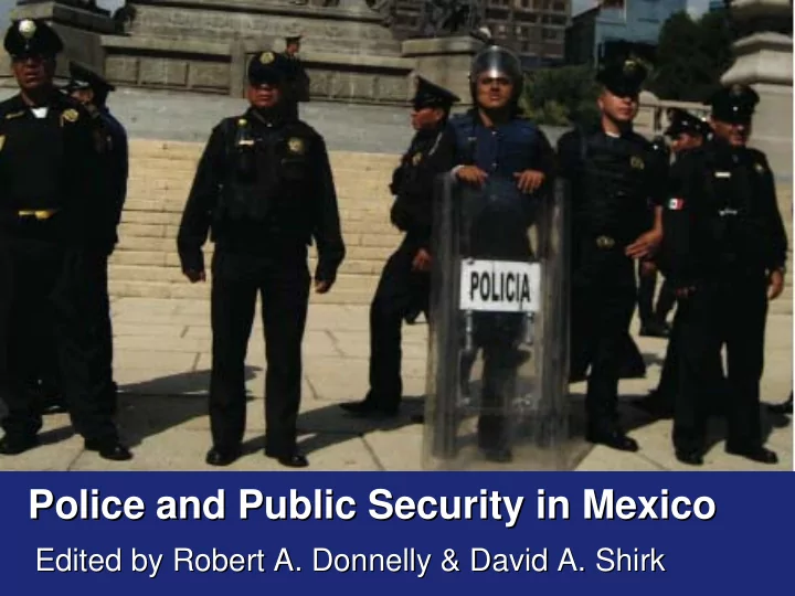 police and public security in mexico police and public