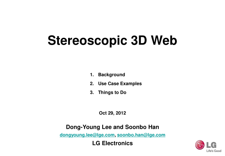 stereoscopic 3d web