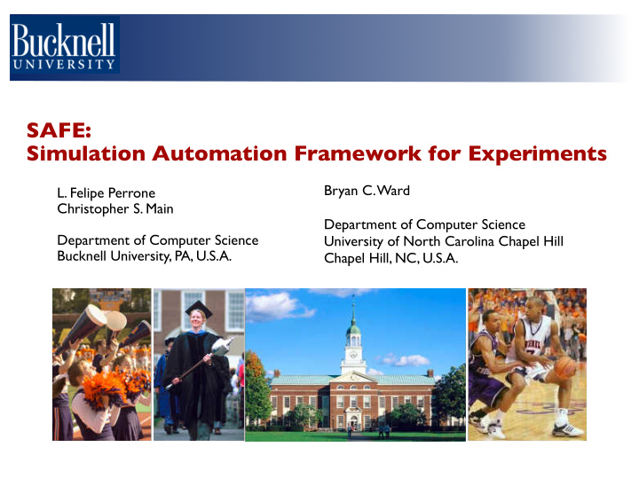 safe simulation automation framework for experiments