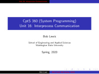 cpts 360 system programming unit 16 interprocess