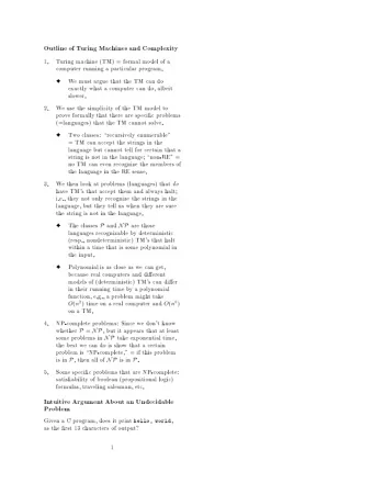 W  e  m  ust  argue  that  the  TM  can  do  exactly  what  a  computer  can  do,  alb  eit