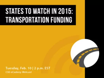 Agenda  James Corless, Transportation for America  Iowa: Sen. Tod Bowman  Minnesota: David