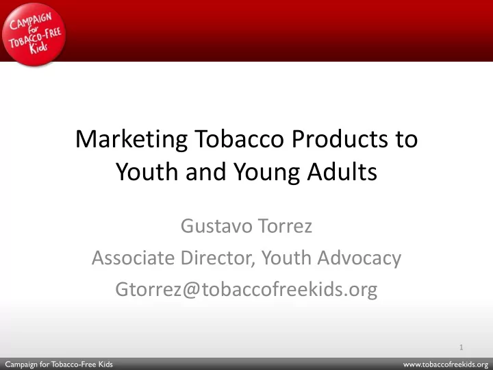 youth and young adults
