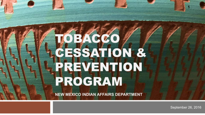 tobacco cessation amp prevention program new mexico