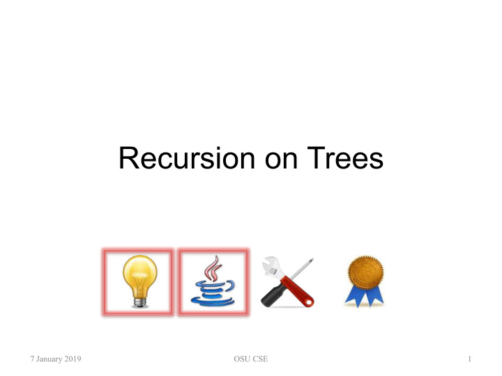 recursion on trees