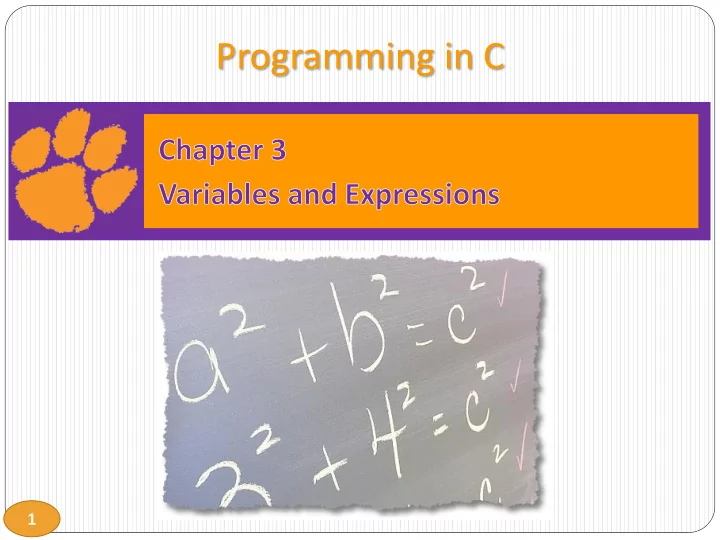 programming in c