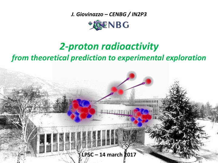 2 proton radioactivity