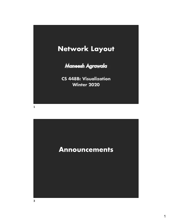 network layout