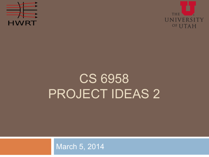 cs 6958 project ideas 2
