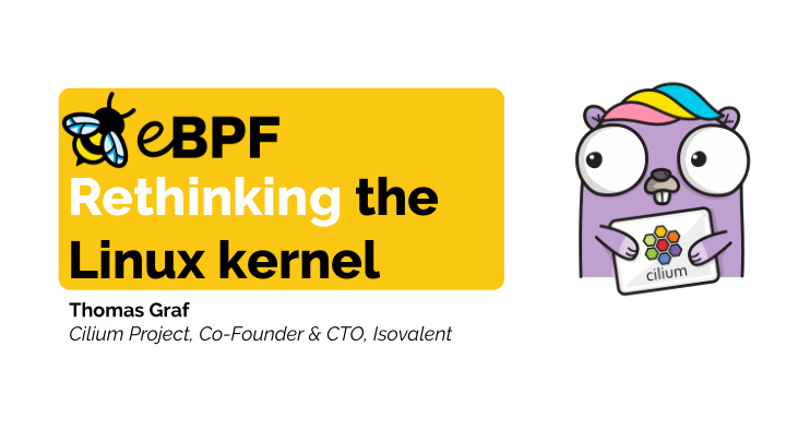 rethinking the linux kernel