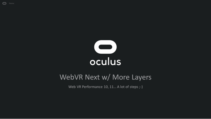webvr next w more layers