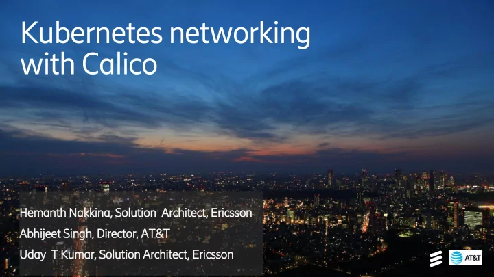 kubernetes networking