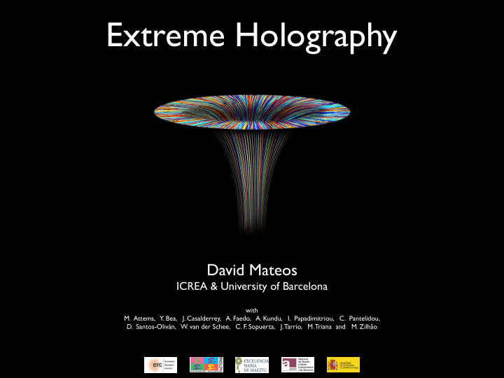 extreme holography