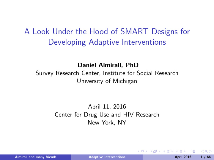 a look under the hood of smart designs for developing