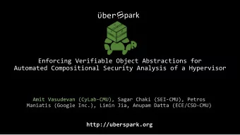 park  ber  Enforcing Verifiable Object Abstractions for  Automated Compositional Security