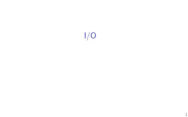 i o