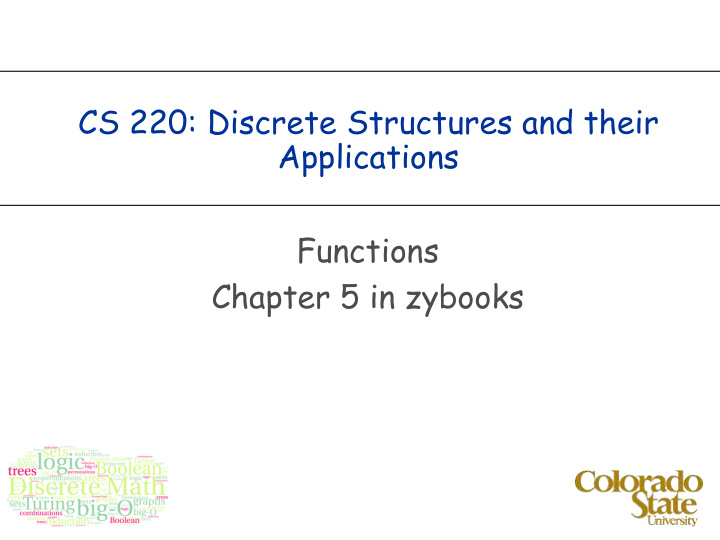 cs 220 discrete structures and their applications