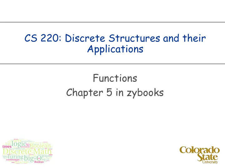 cs 220 discrete structures and their applications